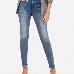 Express Jeans Leggings Jeggings High Rise NWOT 0R